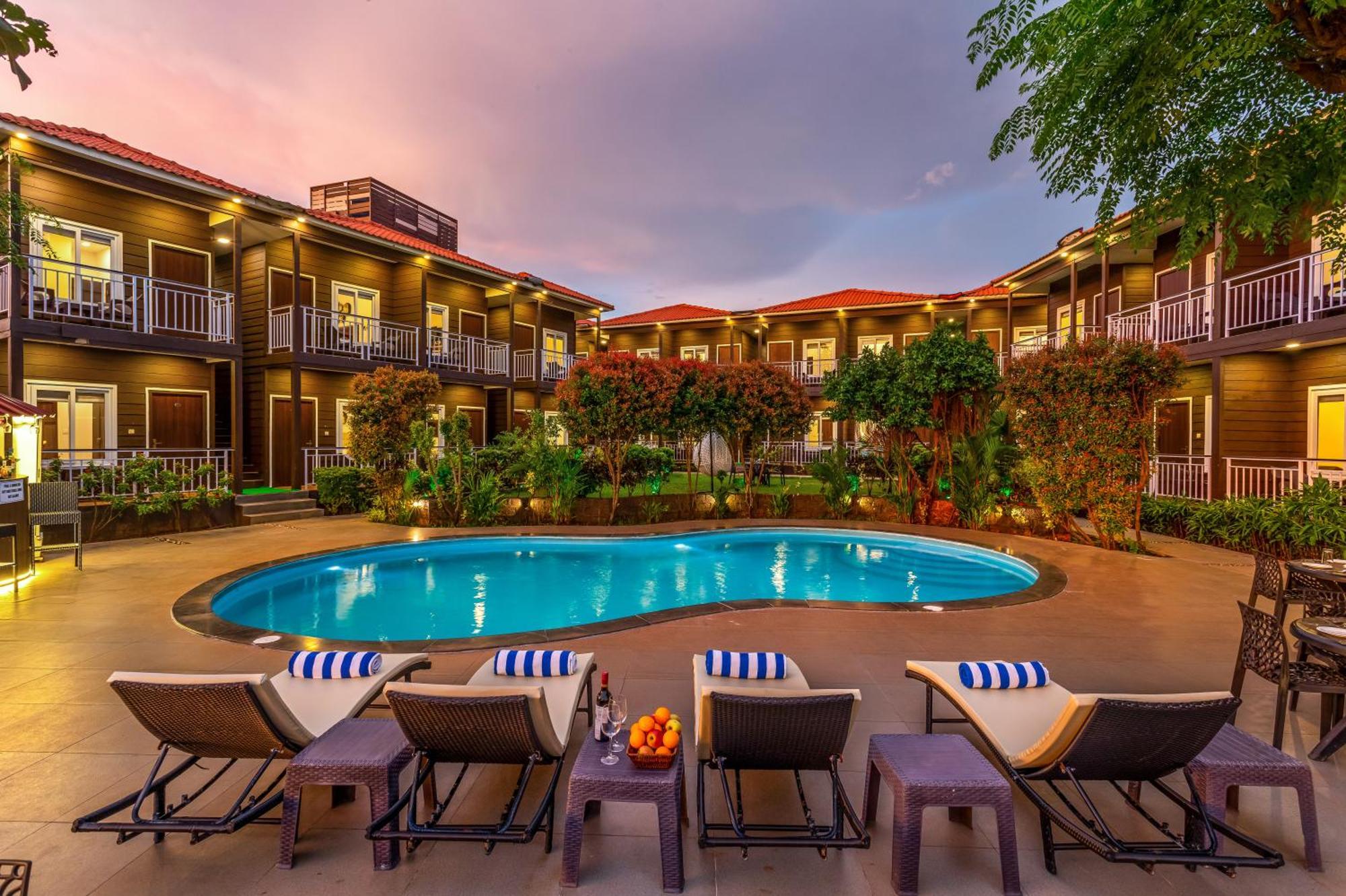 Aurum Resorts Morjim Ashvem Beach ภายนอก รูปภาพ